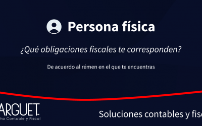 Obligaciones fiscales si soy persona física